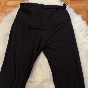 Maternity black leggings Shein